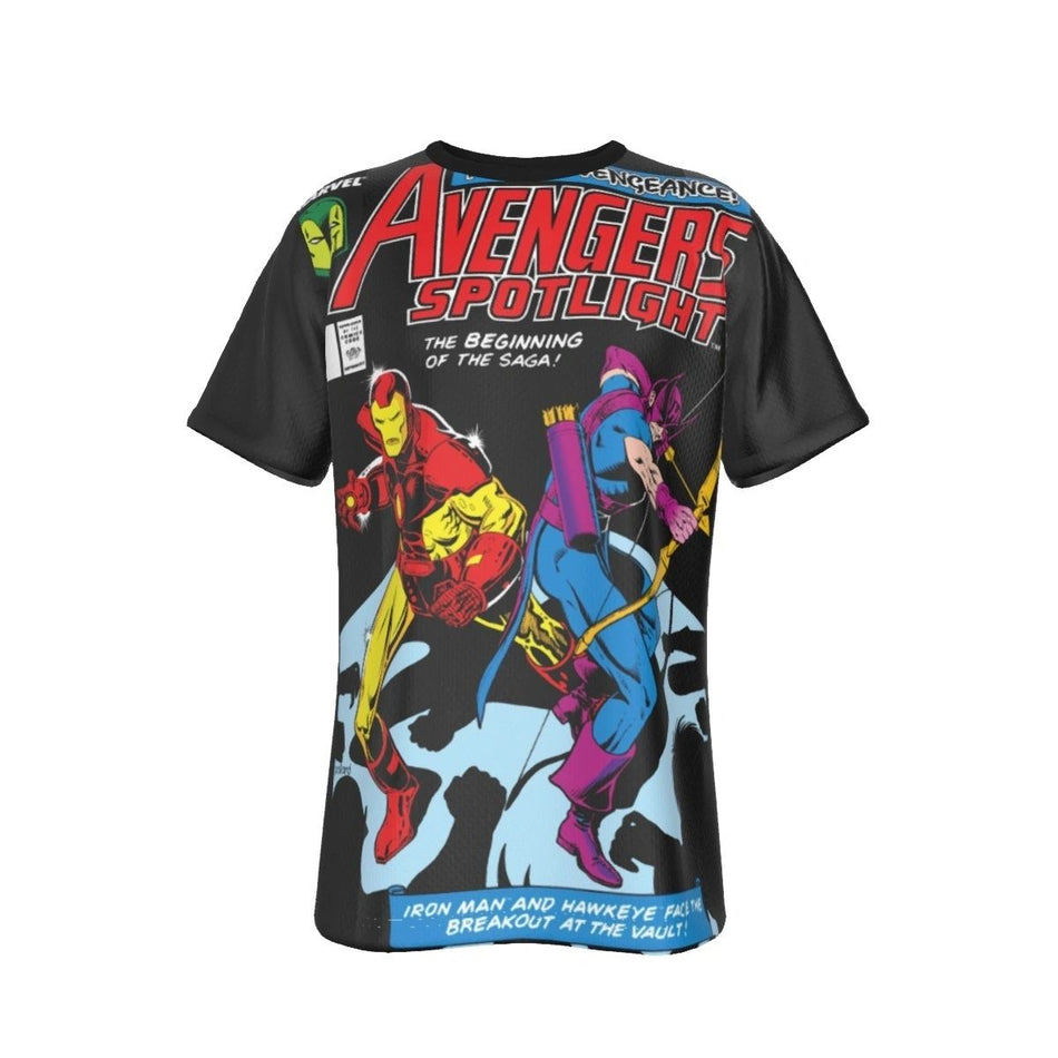 AVENGERS SPOTLIGHT ALL OVER PRINT SHIRT AND TANK - HAWKEYE