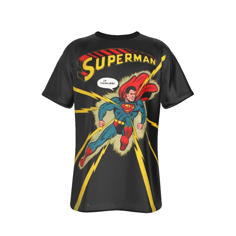 IT TICKLES ALL OVER PRINT SHIRT OR TANK - SUPERMAN 32