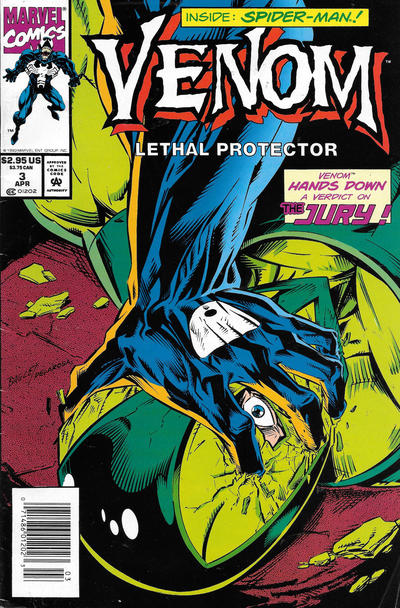 Venom: Lethal Protector 1993 #3 Newsstand ed. - 9.2 - $13.99