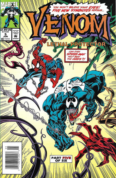 Venom: Lethal Protector 1993 #5 Newsstand ed. - high grade - $19.99