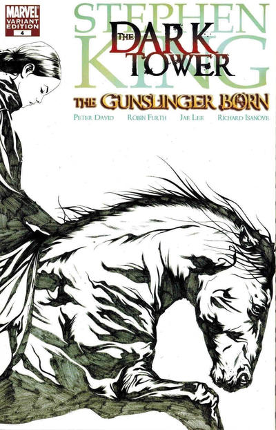 Dark Tower: The Gunslinger Born 2007 #4 Sketch Variant - high grade - $24.99