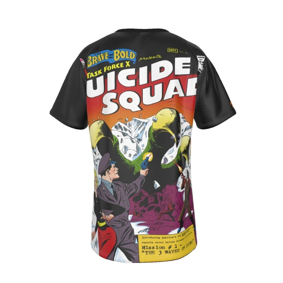 BRAVE AND THE BOLD 25 ALL OVER PRINT SHIRT AND TANK - 1ST SUICIDE SQUAD