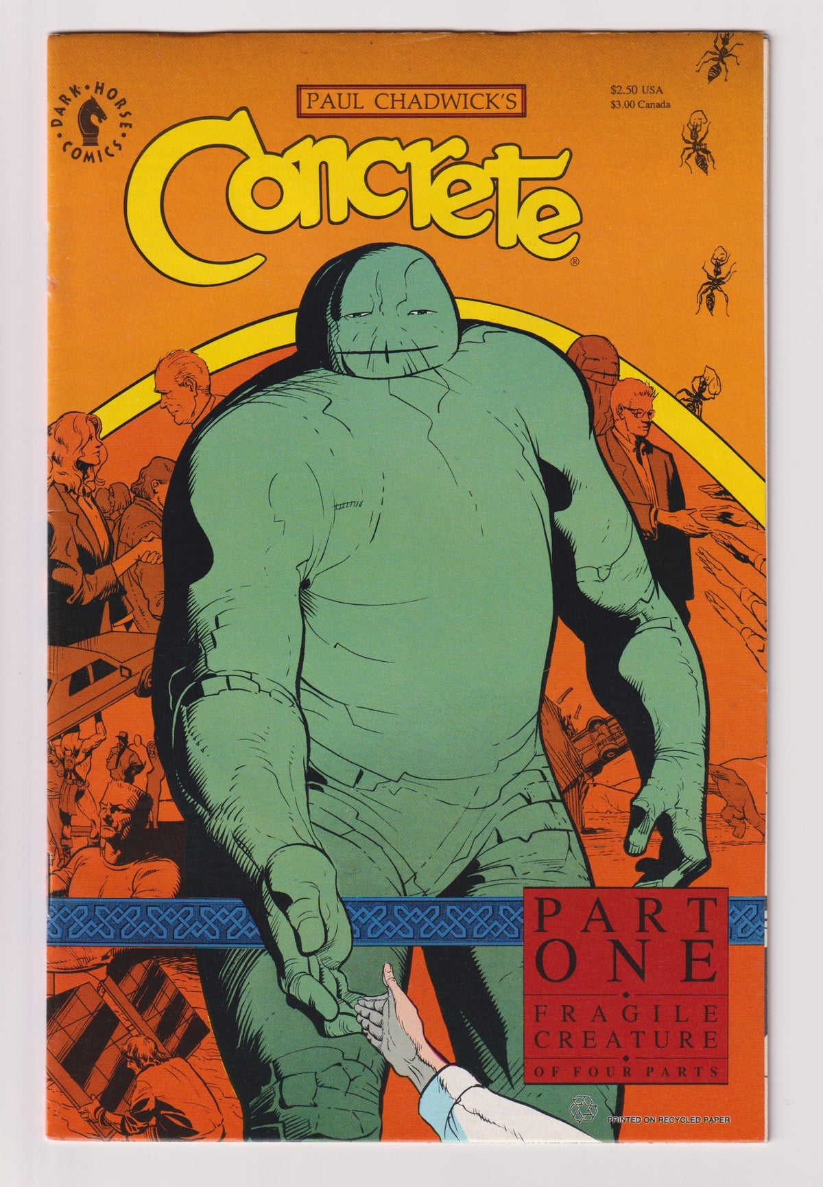 Concrete Fragile Creature #1 1991 vf