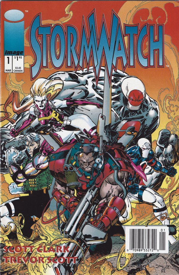 Stormwatch 1993 #1 Newsstand ed. - high grade - $9.99