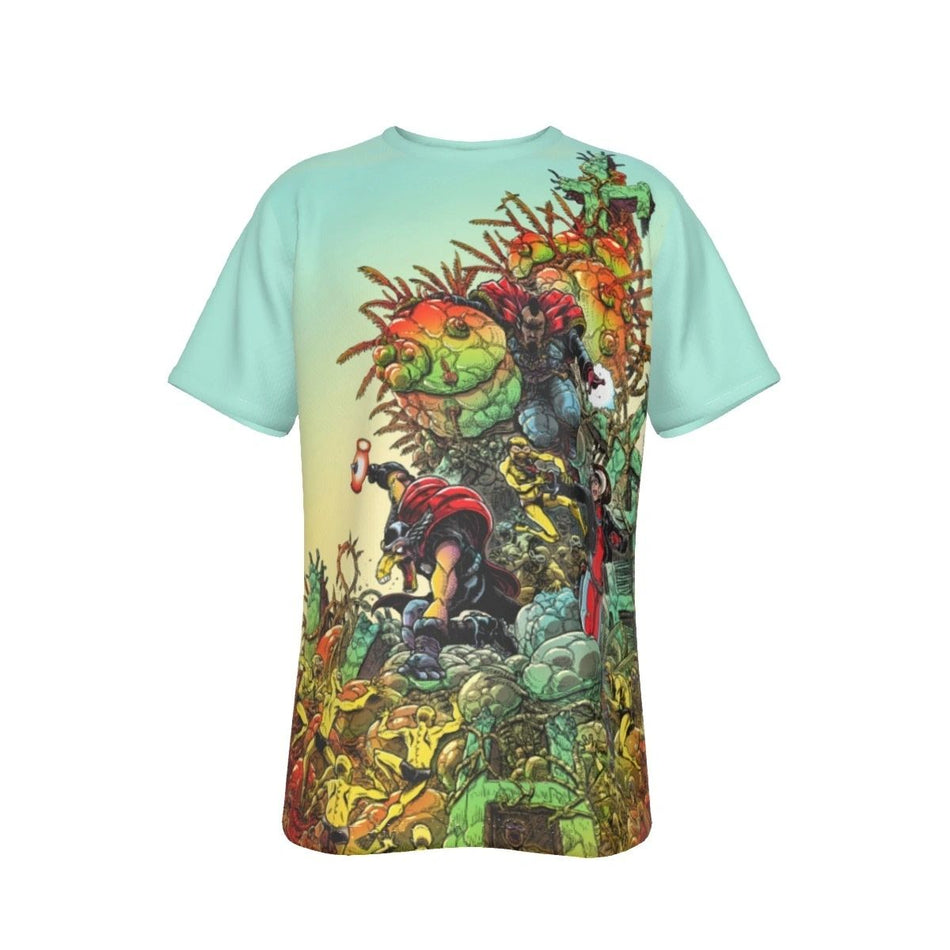 AVENGERS 100 ANNIVERSARY ALL OVER PRINT SHIRT AND TANK - JAMES STOKOE ART