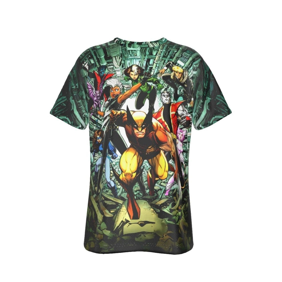 ARTHUR ADAMS XMEN ALL OVER PRINT SHIRT AND TANK