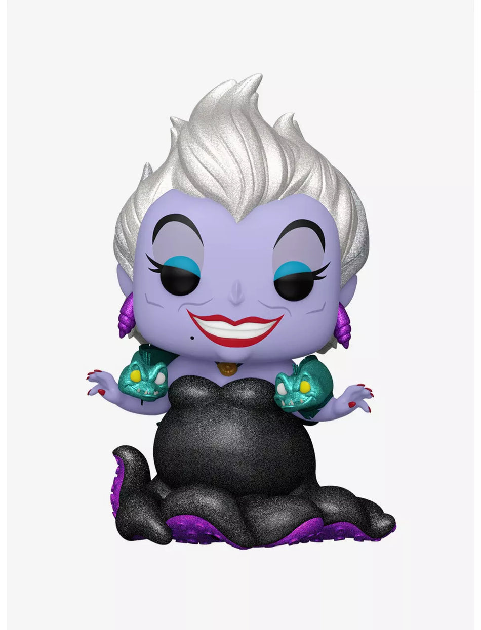Funko Pop! The Little Mermaid Ursula #568 Diamond Hot Topic Exclusive + Protector