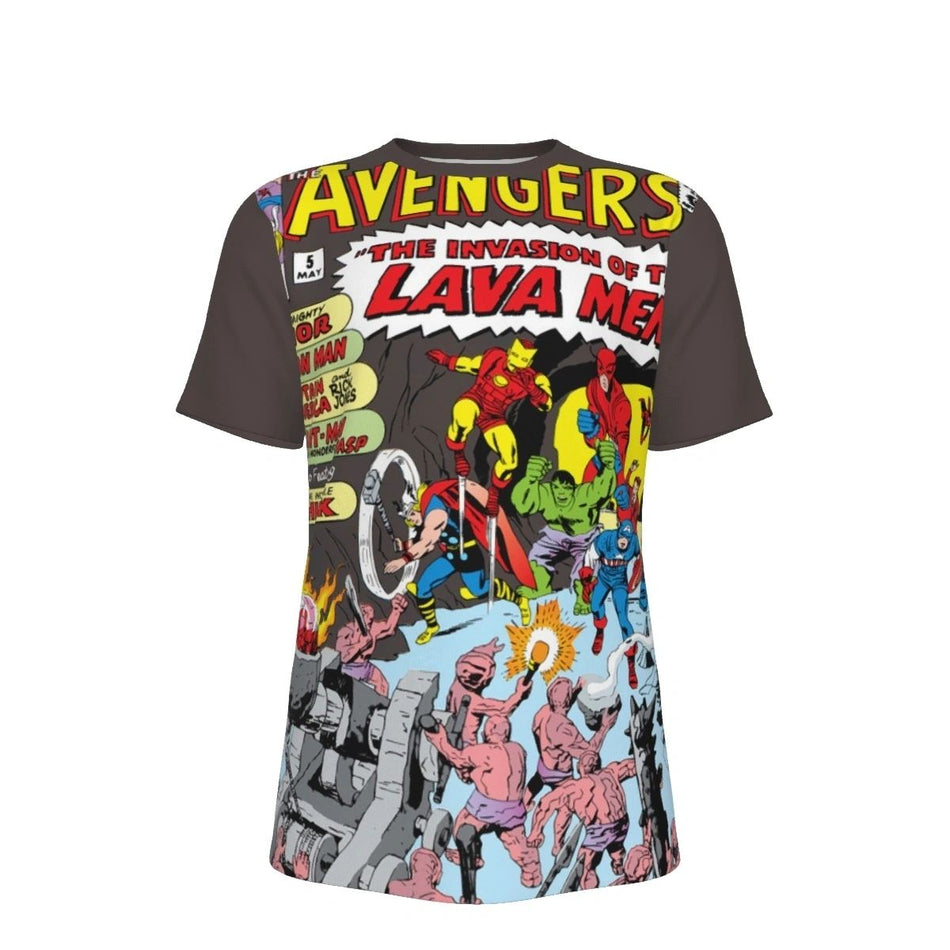 AVENGERS 5 ALL OVER PRINT TSHIRT OR TANK