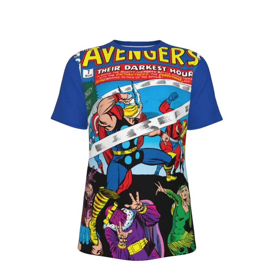 AVENGERS 7 ALL OVER PRINT TSHIRT OR TANK