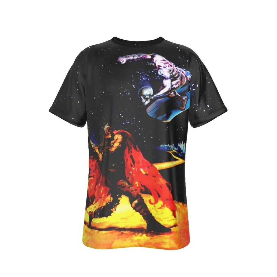 MARVEL ZOMBIES SILVER SURFER THOR COVER ALL OVER PRINT SHIRT AND TANK -
