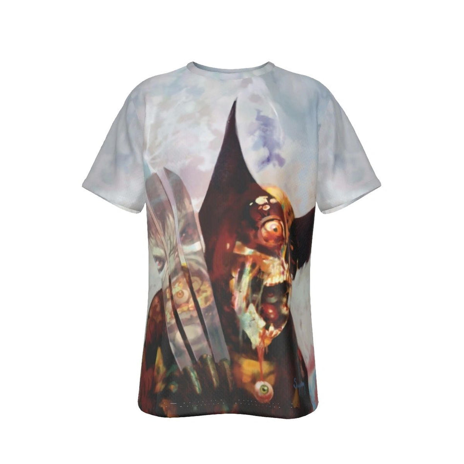 MARVEL ZOMBIES WOLVERINE ALL OVER PRINT SHIRT AND TANK