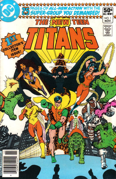The New Teen Titans 1980 #1 Newsstand ed. - low grade - $24.99
