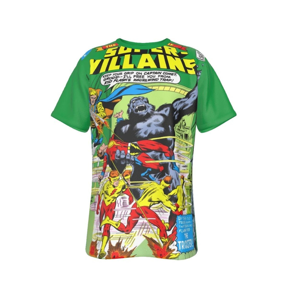 SECRET SOCIETY OF SUPER VILLAINS 8 ALL OVER PRINT SHIRT AND TANK