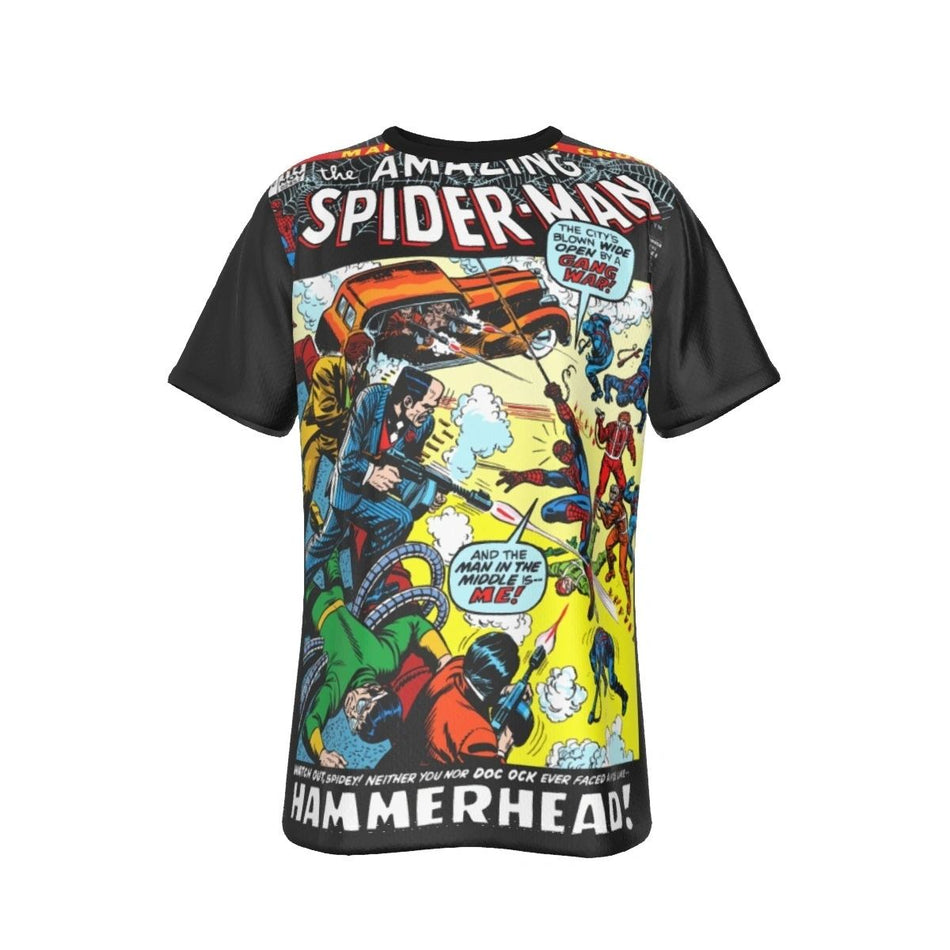 SPIDERMAN 114 ALL OVER PRINT SHIRT AND TANK - FIRST HAMMERHEAD