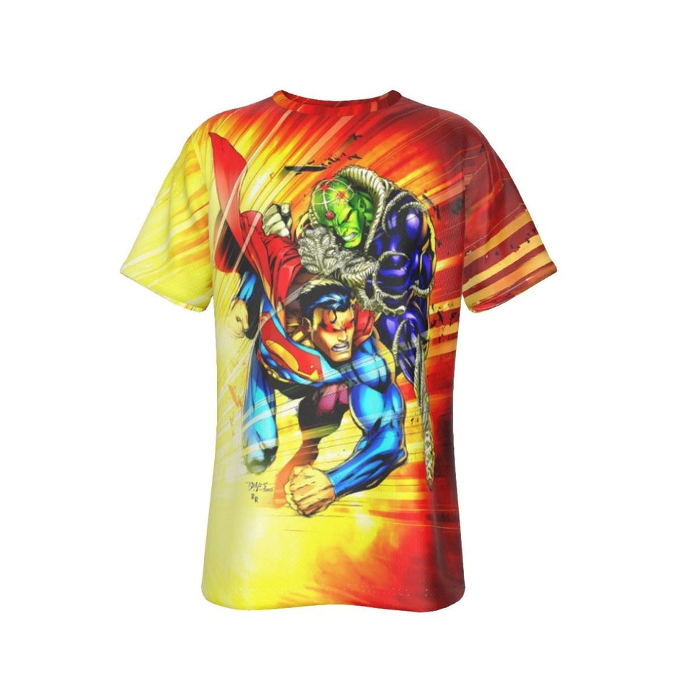 BATMAN SUPERMAN ALL OVER PRINT SHIRT AND TANK - BRAINIAC BY BENES