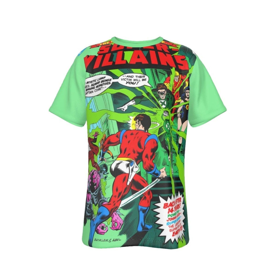 SECRET SOCIETY OF SUPER VILLAINS 14 ALL OVER PRINT SHIRT AND TANK