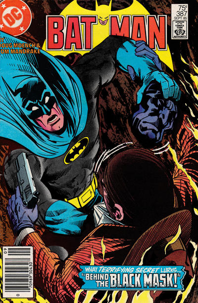 Batman 1940 #387 Newsstand ed. - back issue - $12.99