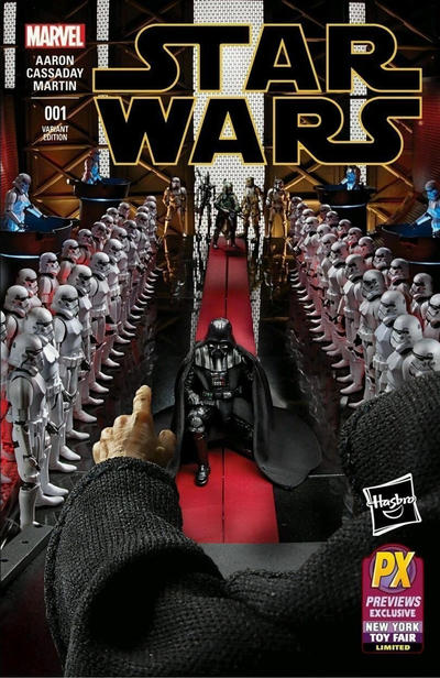Star Wars 2015 #1 NY Toy Fair Hasbro Previews PX Exclusive Photo Variant - high grade - $9.99