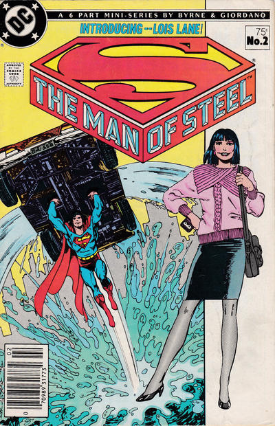 The Man of Steel 1986 #2 Newsstand ed. - low grade - $3.99