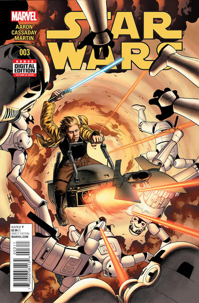 Star Wars 2015 #3 John Cassaday Standard Cover - 9.4 - $3.99