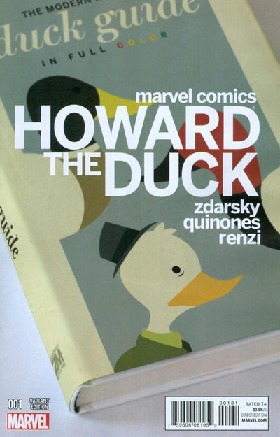 Howard the Duck 2015 #1 Variant Edition - Chip Zdarsky Cover - 8.5 - $9.99