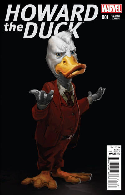 Howard the Duck 2015 #1 Variant Edition - Movie Concept Art - Ryan Meinerding Cover - high grade - $25.99