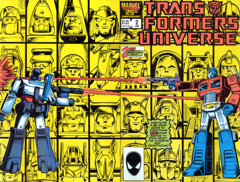 The Transformers Universe 1986 #2 Direct ed. - high grade - $9.99