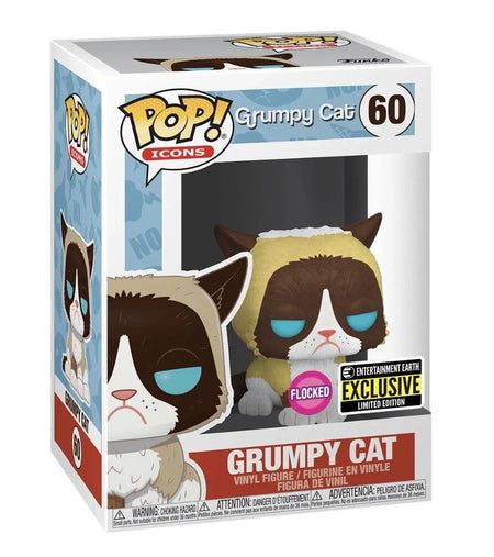 Funko Pop! Grumpy Cat #60 Flocked EE Entertainment Exclusive
