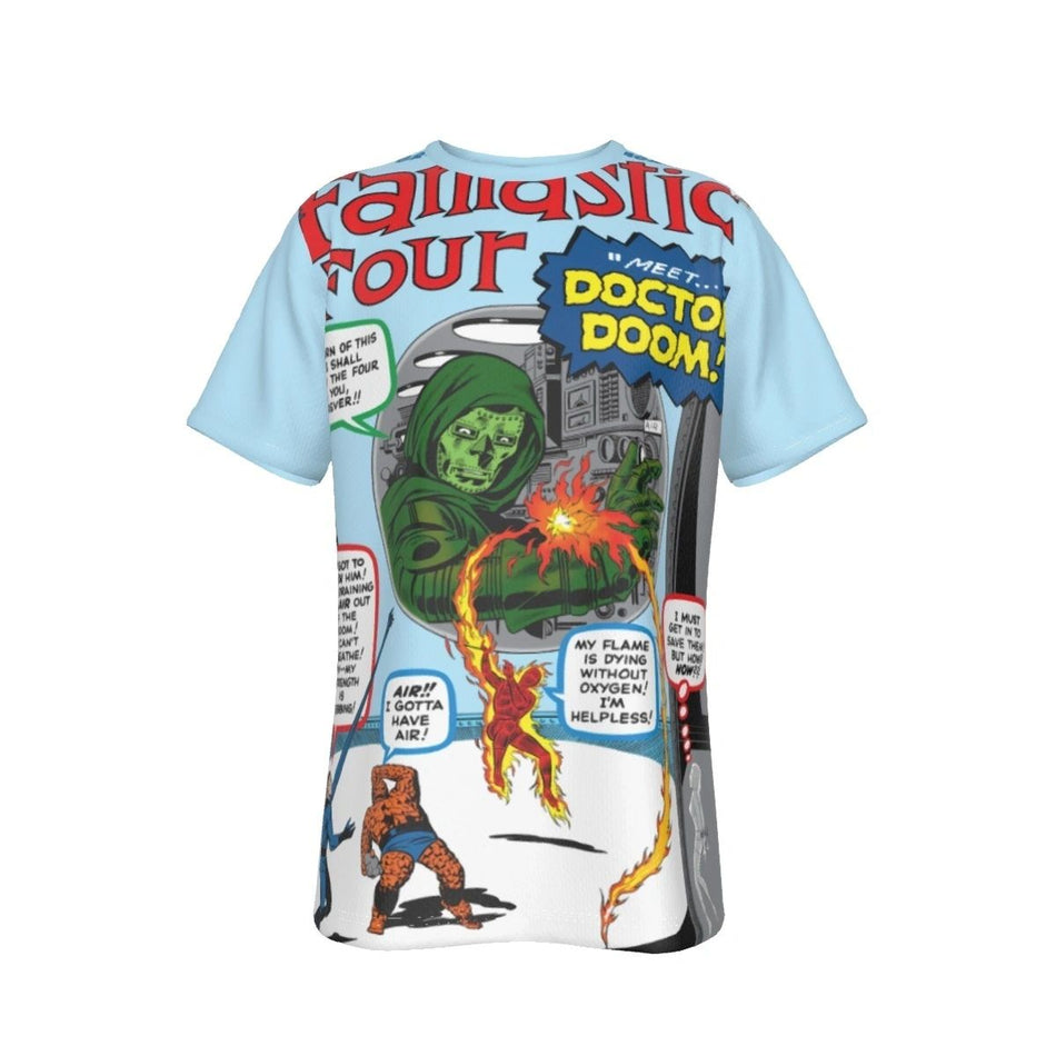 FANTASTIC FOUR 5 ALL OVER PRINT SHIRT AND TANK