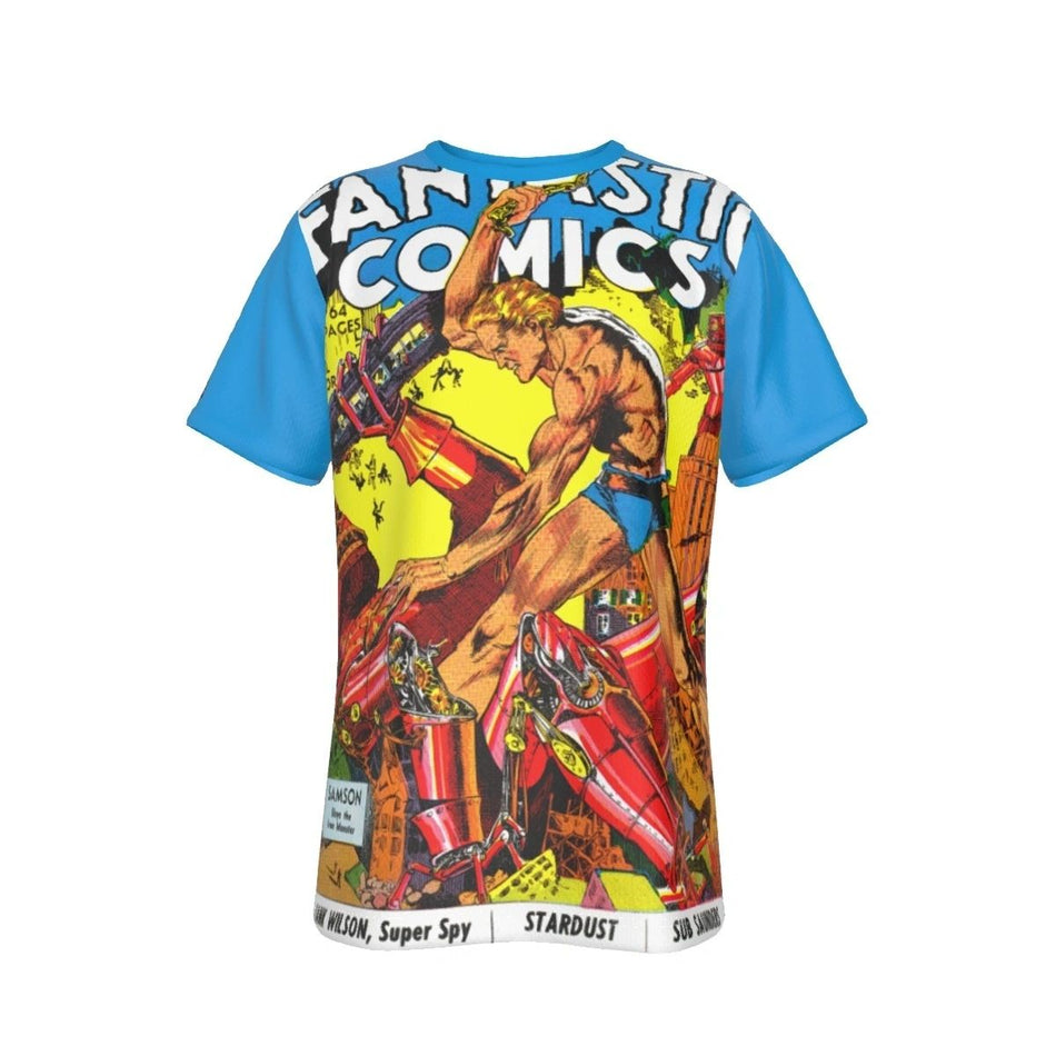 FANTASTIC COMICS 1 ALL OVER PRINT SHIRT AND TANK