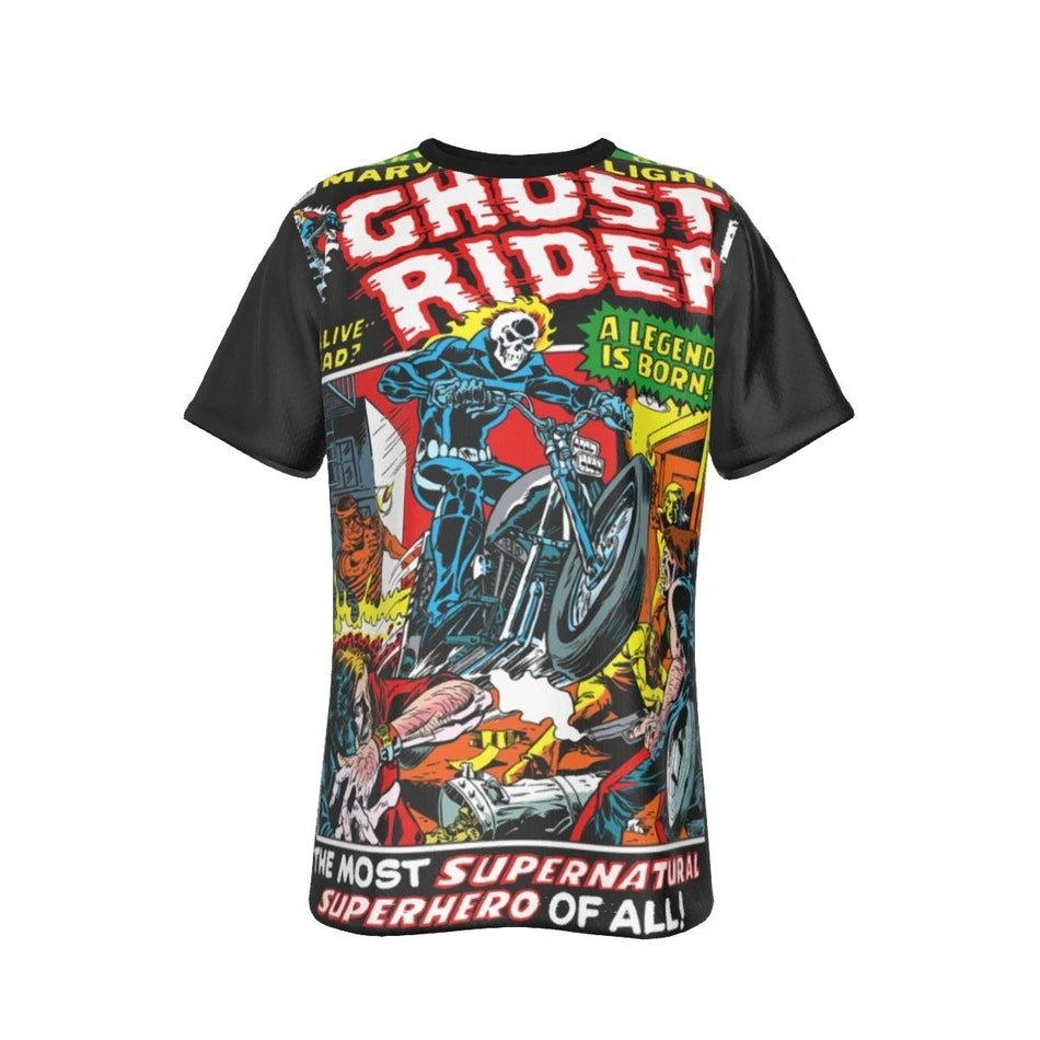 MARVE SPOTLIGHT 5 GHOST RIDER ALL OVER PRINT SHIRT AND TANK