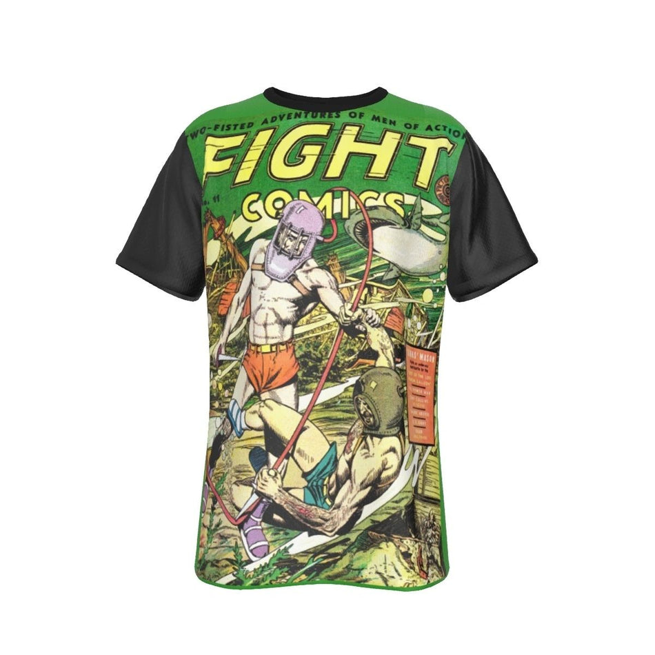 FIGHT COMICS ALL OVER PRINT SHIRT AND TANK - WITH KINKS MASON
