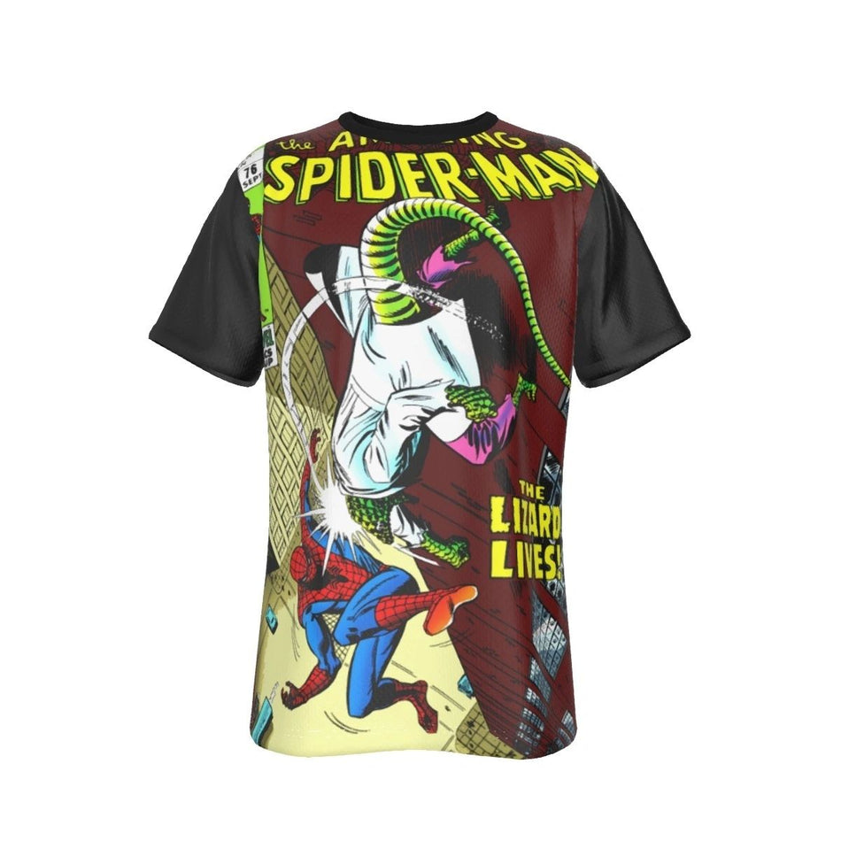 SPIDERMAN 76 ALL OVER PRINT SHIRT AND TANK - LIZARD