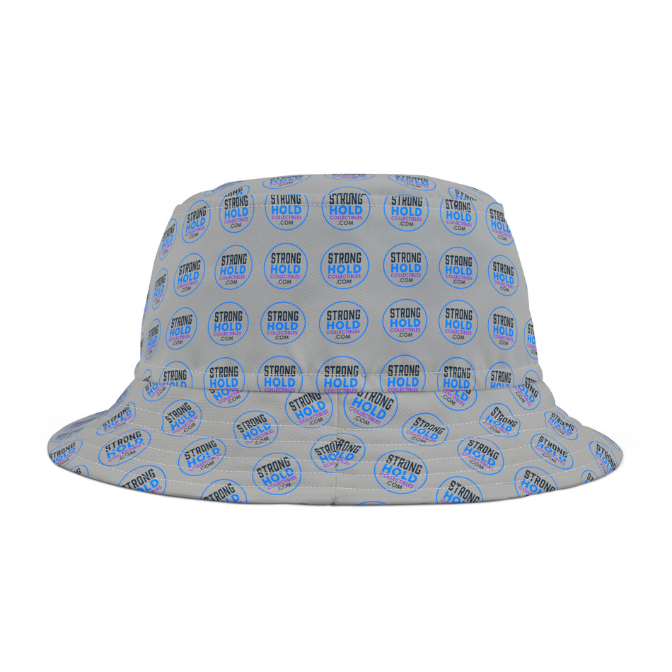 Stronghold Light Gray Bucket Hat (AOP)