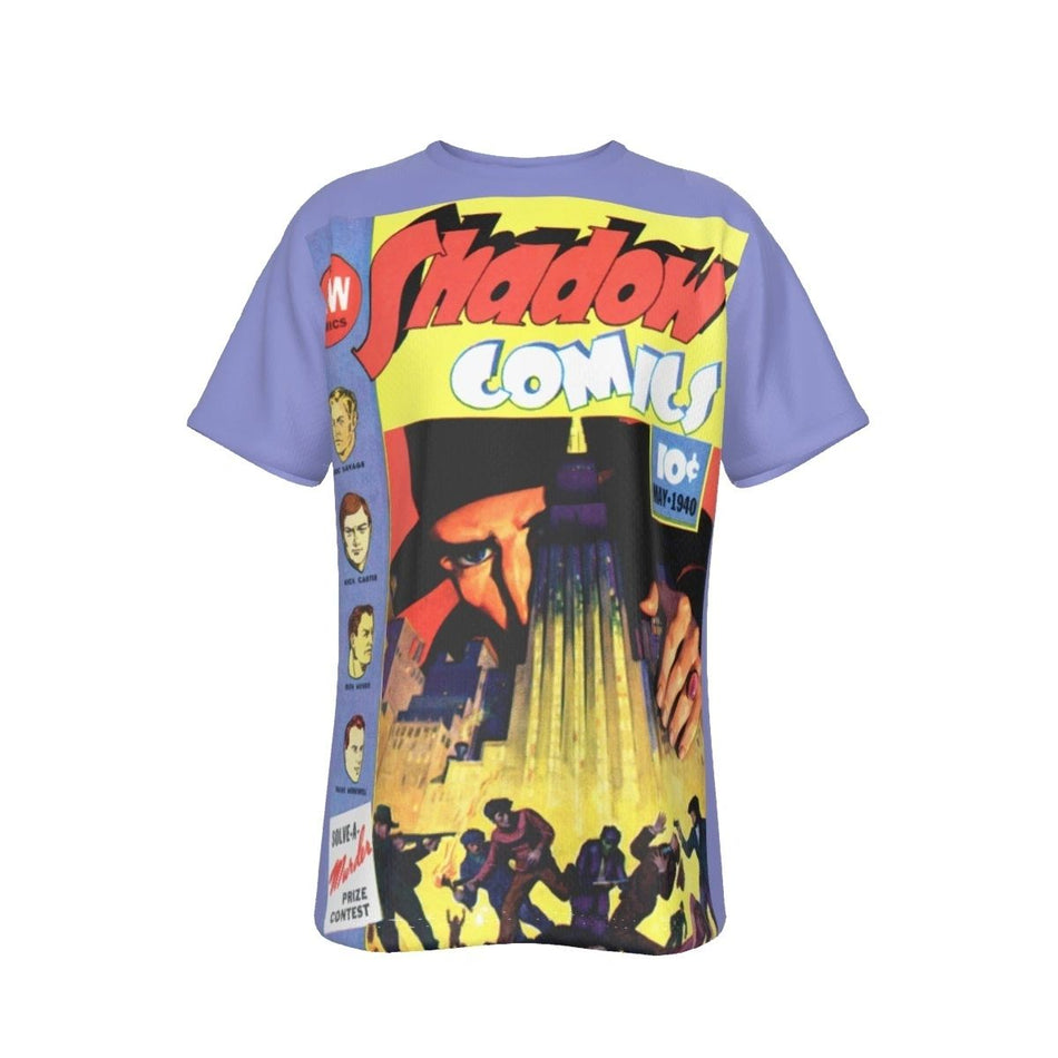SHADOW COMICS ALL OVER PRINT SHIRT AND TANK