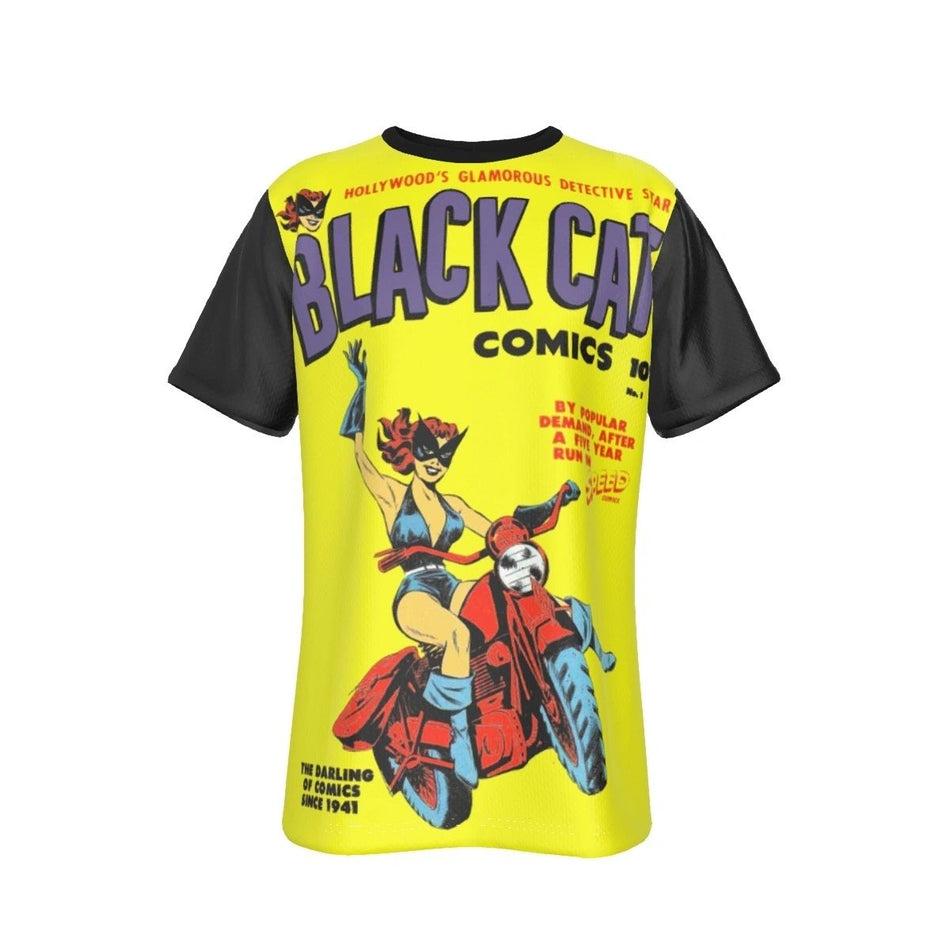 BLACK CAT COMICS1 ALL OVER PRINT SHIRT AND TANK