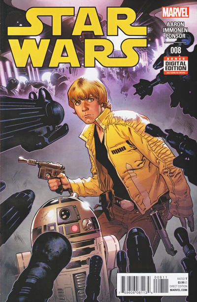 Star Wars 2015 #8 Stuart Immonen Cover - 9.4 - $5.99