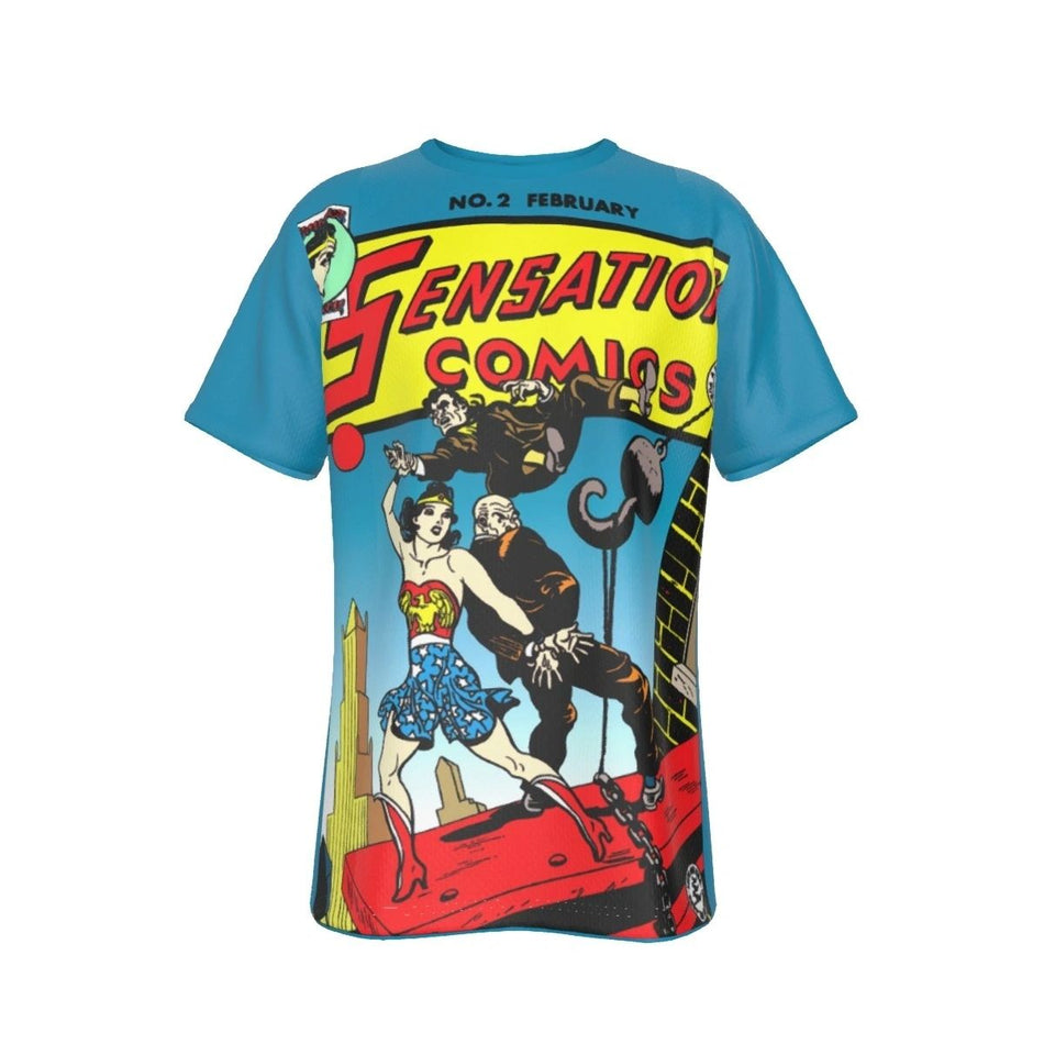 SENSANTION COMICS 2 ALL OVER PRINT SHIRT AND TANK