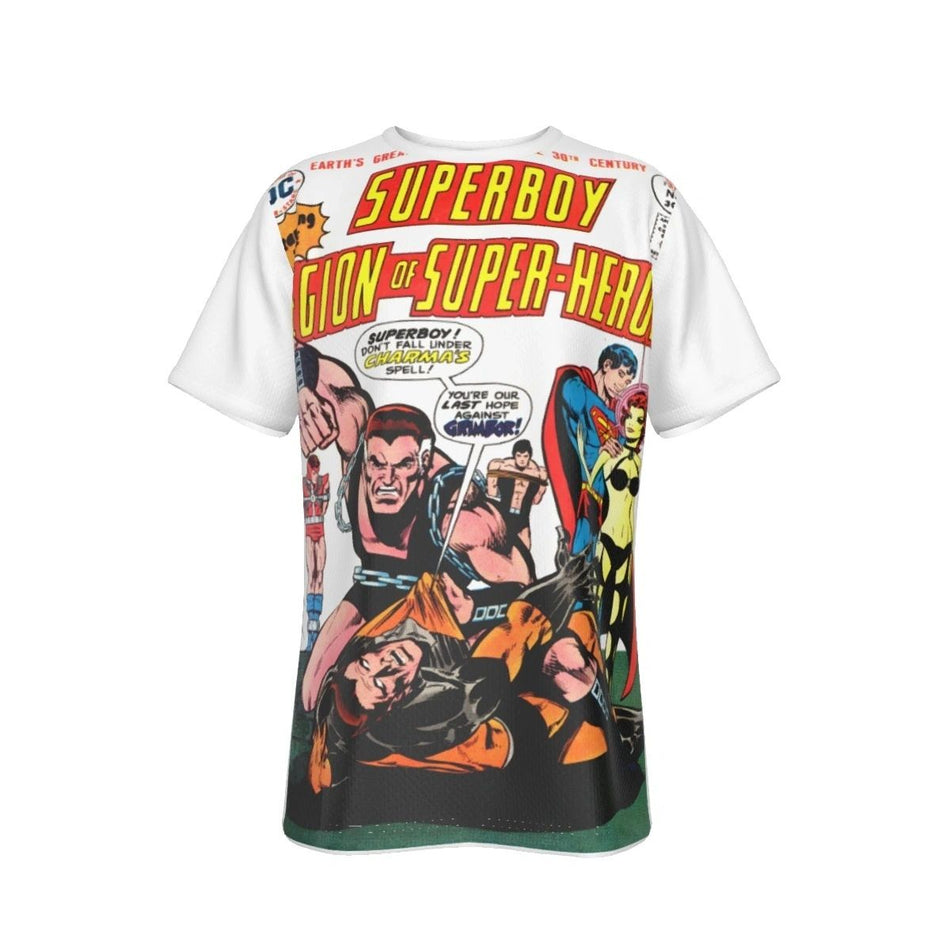 SUPERBOY 221 ALL OVER PRINT SHIRT AND TANK-GRIMBOR THE CHAINSMAN