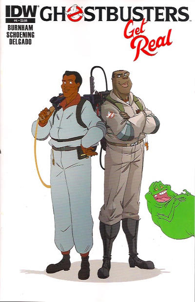Ghostbusters: Get Real 2015 #4 Regular Cover - Dan Schoening and Luis Antonio Delgado - 9.4 - $4.99