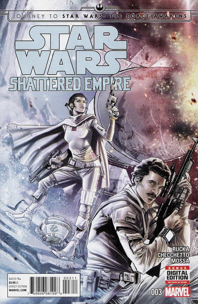 Journey to Star Wars: The Force Awakens - Shattered Empire 2015 #3 Marco Checchetto Cover - 9.4 - $5.99