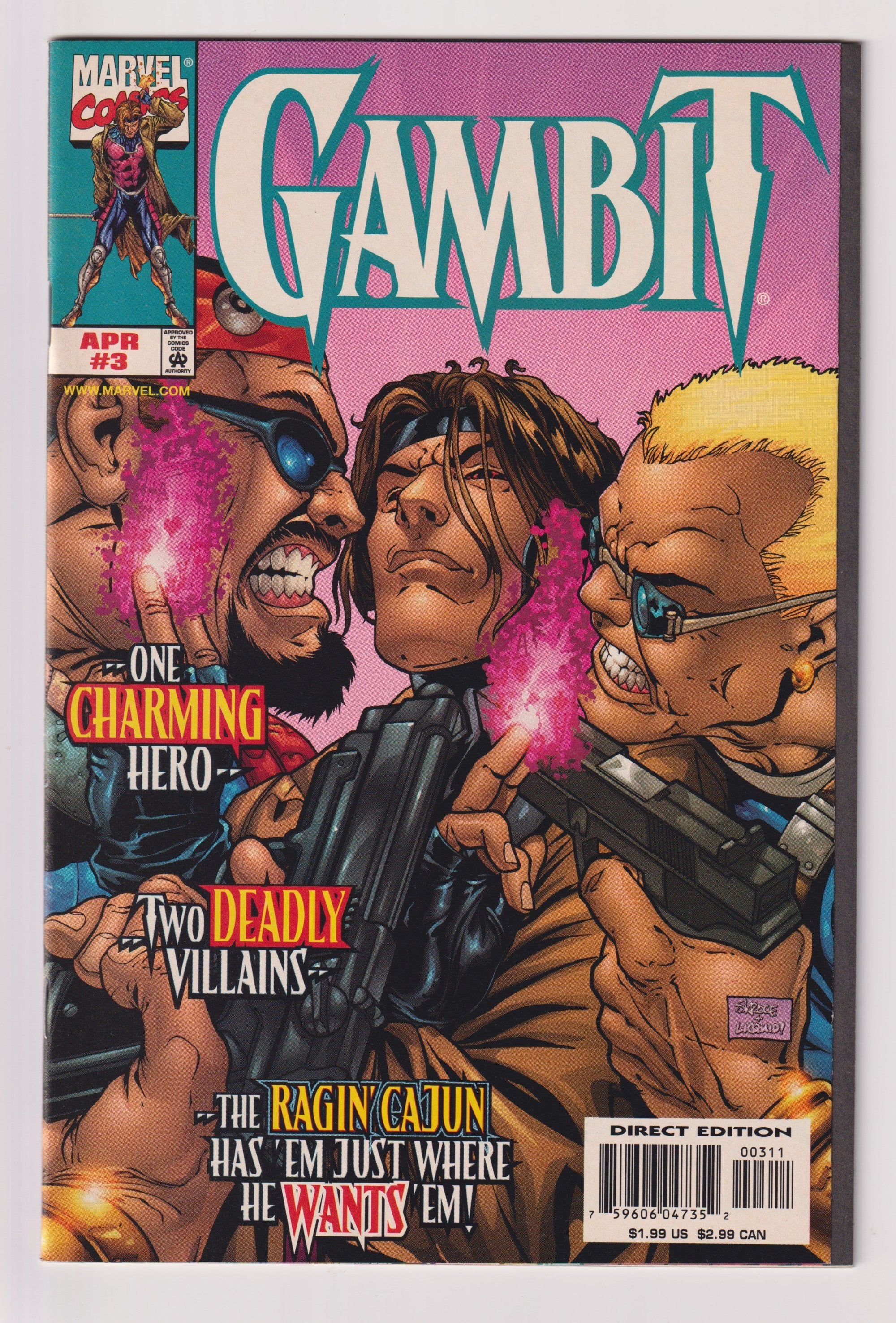 Gambit, Vol. 3 1999 Iss 3 Near Mint -