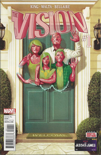 Vision 2016 #1 Mike Del Mundo - high grade - $14.99