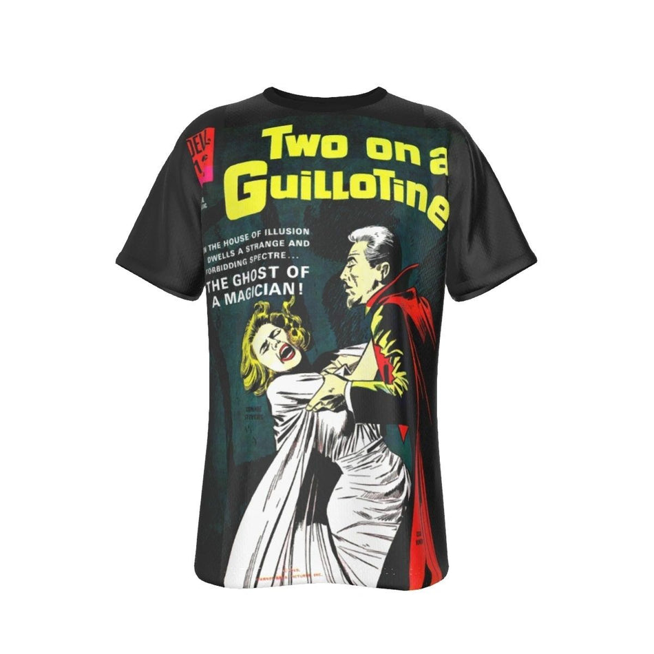 TWO ON A GUILLOTINE ALL OVER PRINT SHIRT AND TANK