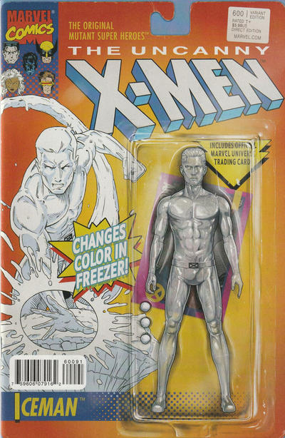 Uncanny X-Men 2013 #600 John Tyler Christopher Action Figure Iceman - 9.2 - $5.99