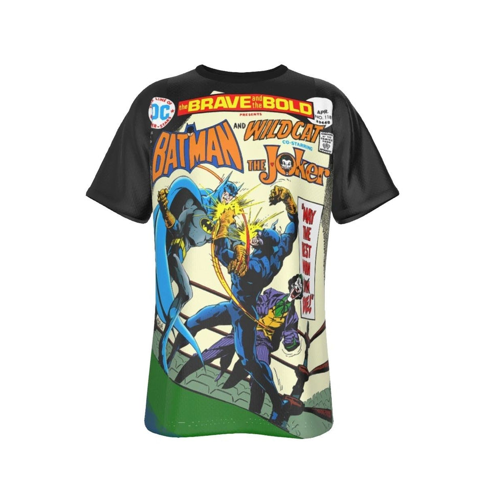 BRAVE AND THE BOLD 118 ALL OVER PRINT SHIRT AND TANK BATMAN WILDCAT JOKER