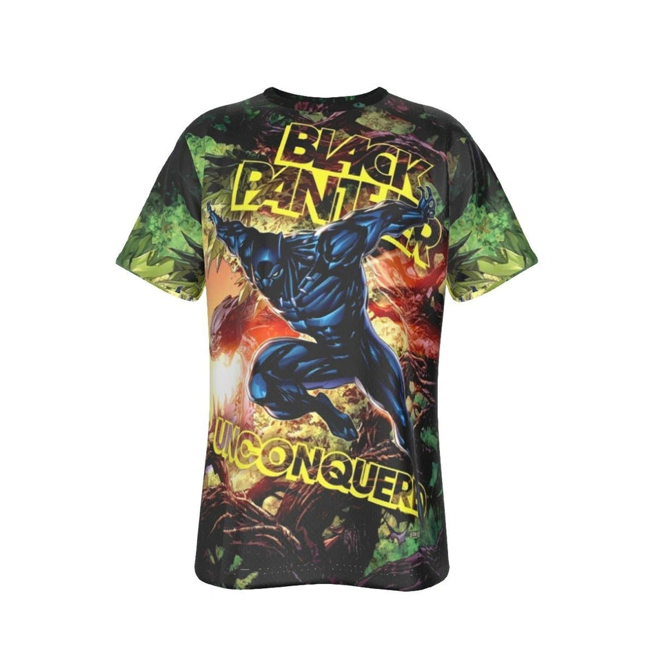 BLACK PANTHER UNCONQUERED ALL OVER PRINT SHIRT AND TANK