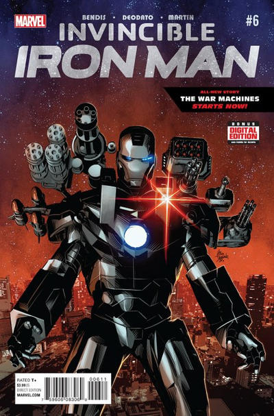 Invincible Iron Man 2015 #6 Mike Deodato Cover - high grade - $4.99