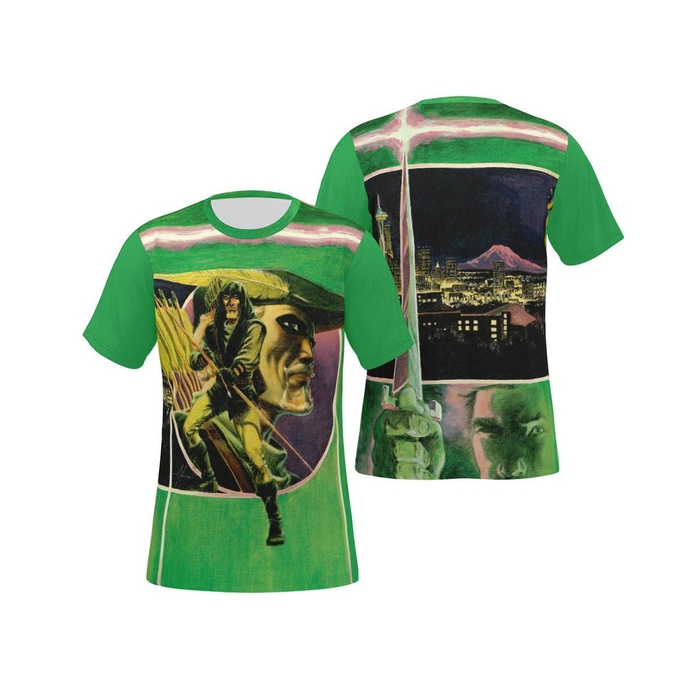 GREEN ARROW LONGBOW 1 ALL OVER PRINT SHIRT AND TANK