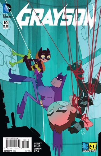 Grayson #10 Teen Titans Go Variant Edition - NM Near Mint